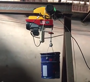 微型電動葫蘆給我們起重吊運工作帶來的好處