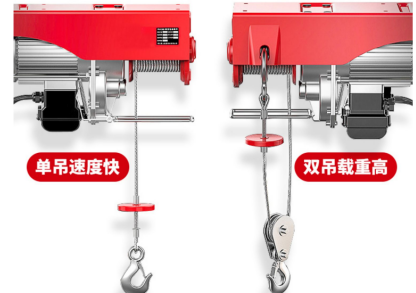 評價小型電動葫蘆吊機(jī)質(zhì)量好壞的6個方面